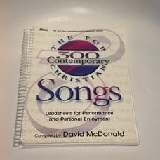 TOP 300 CONTEMPORARY CHRISTIAN SONGS: LEADSHEETS FOR PERFORMANCE