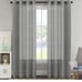 Linen curtain panels