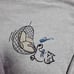 Cat Illustration L Size T-shirt◇ROF