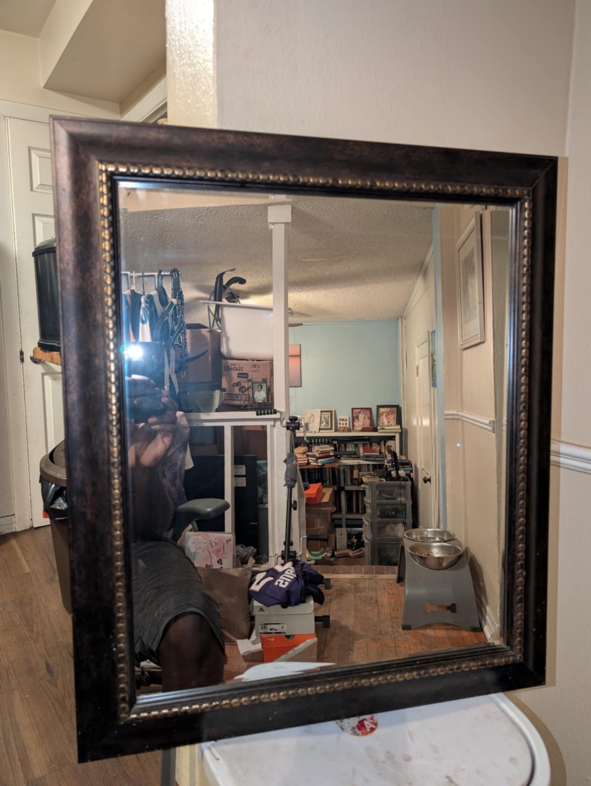 Elegant Brown Wall Mirror