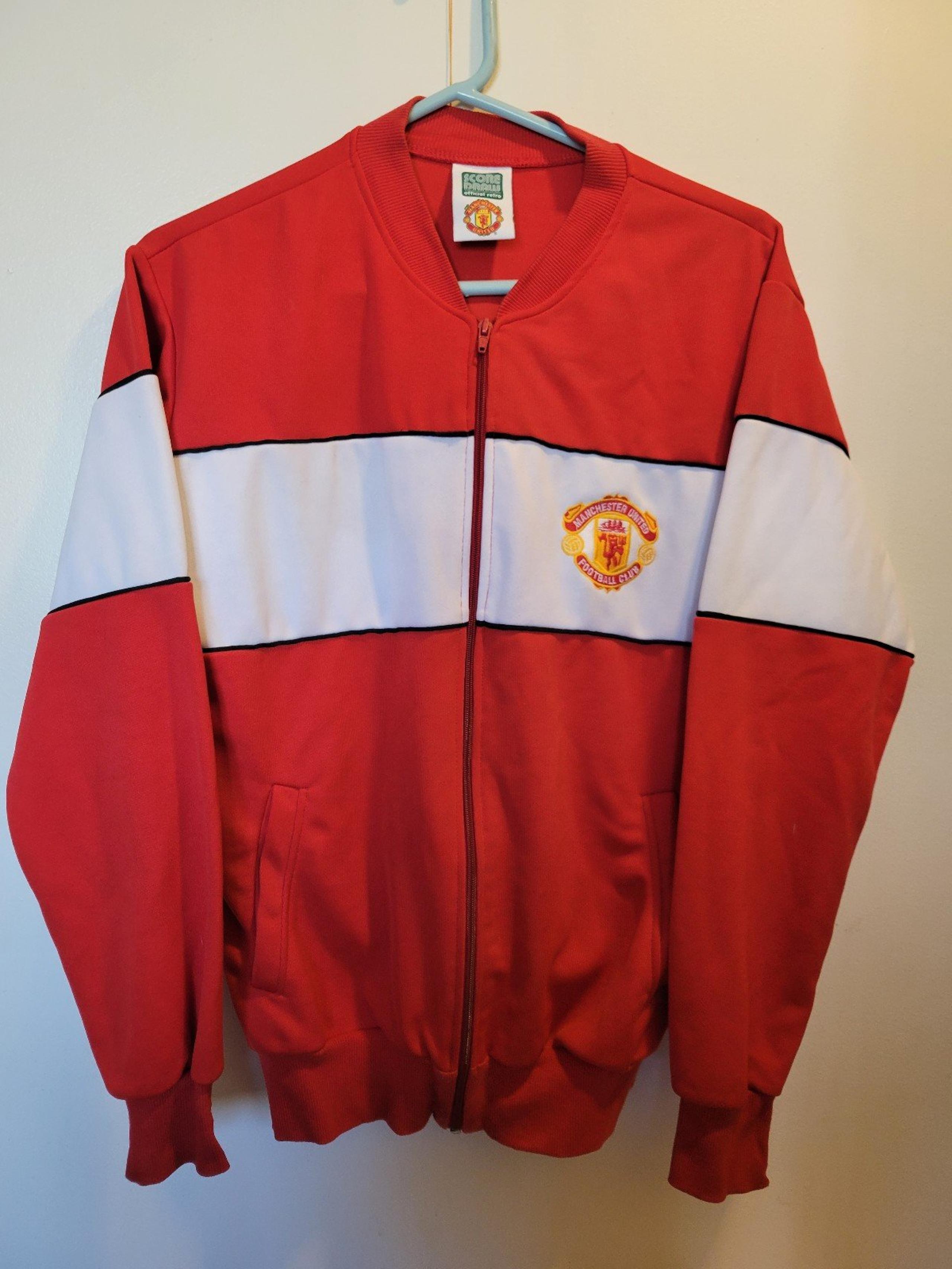Official retro manchester united jacket