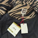 ANNE KLEIN GOLD BLACK ZEBRA ANIMAL PRINT MOTO BLAZER JACKET COAT Size 14.