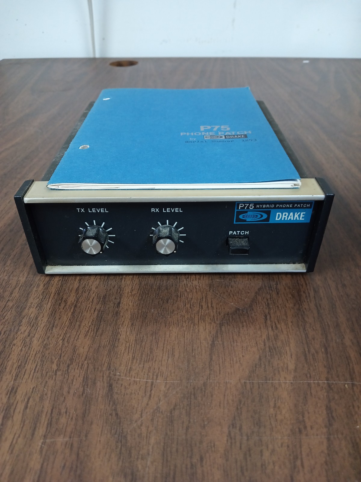 Drake P75 Phone Patch for TR7 Ham Radio Transceiver CLEAN VINTAGE