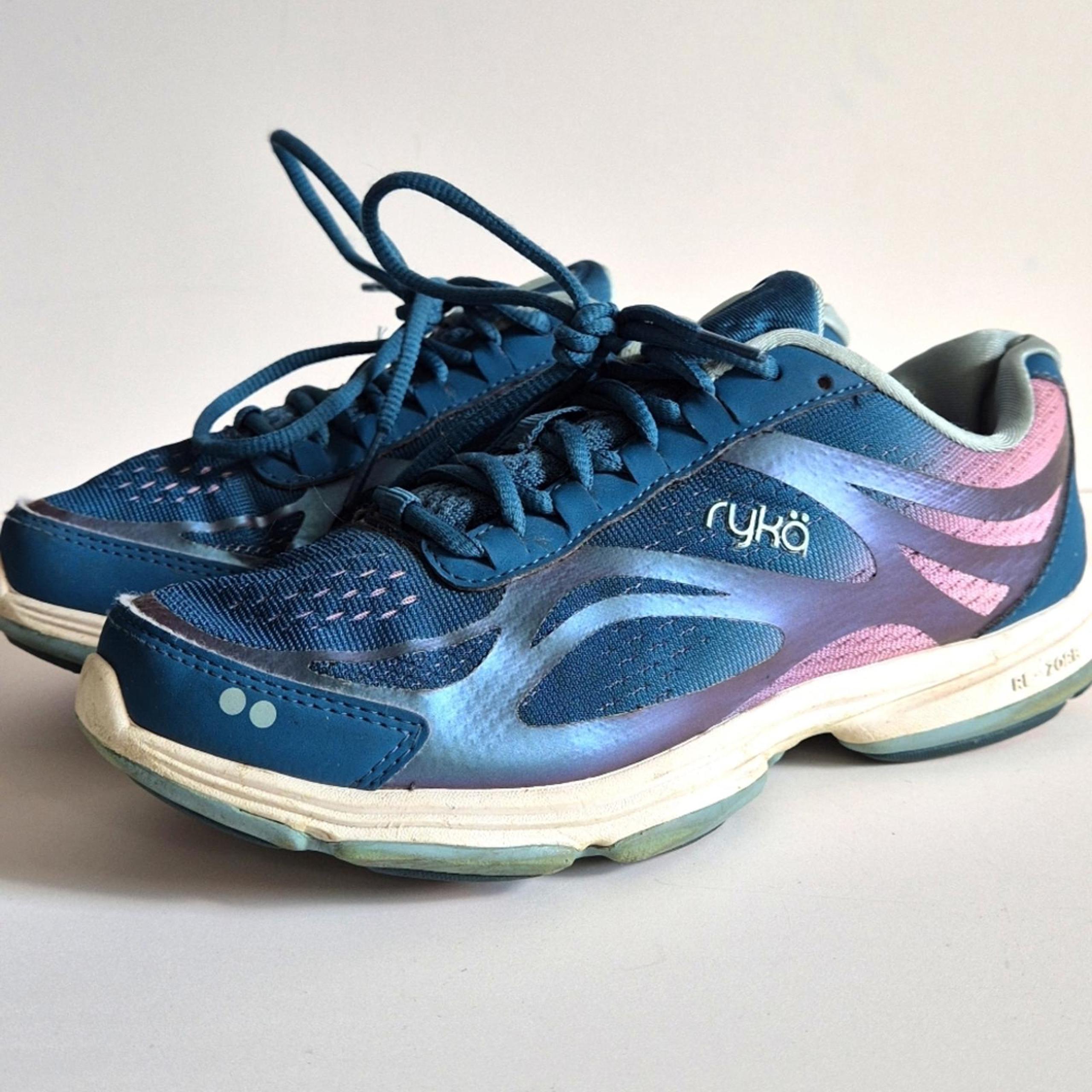 Ryka Women's Blue and Purple Athletic Shoes