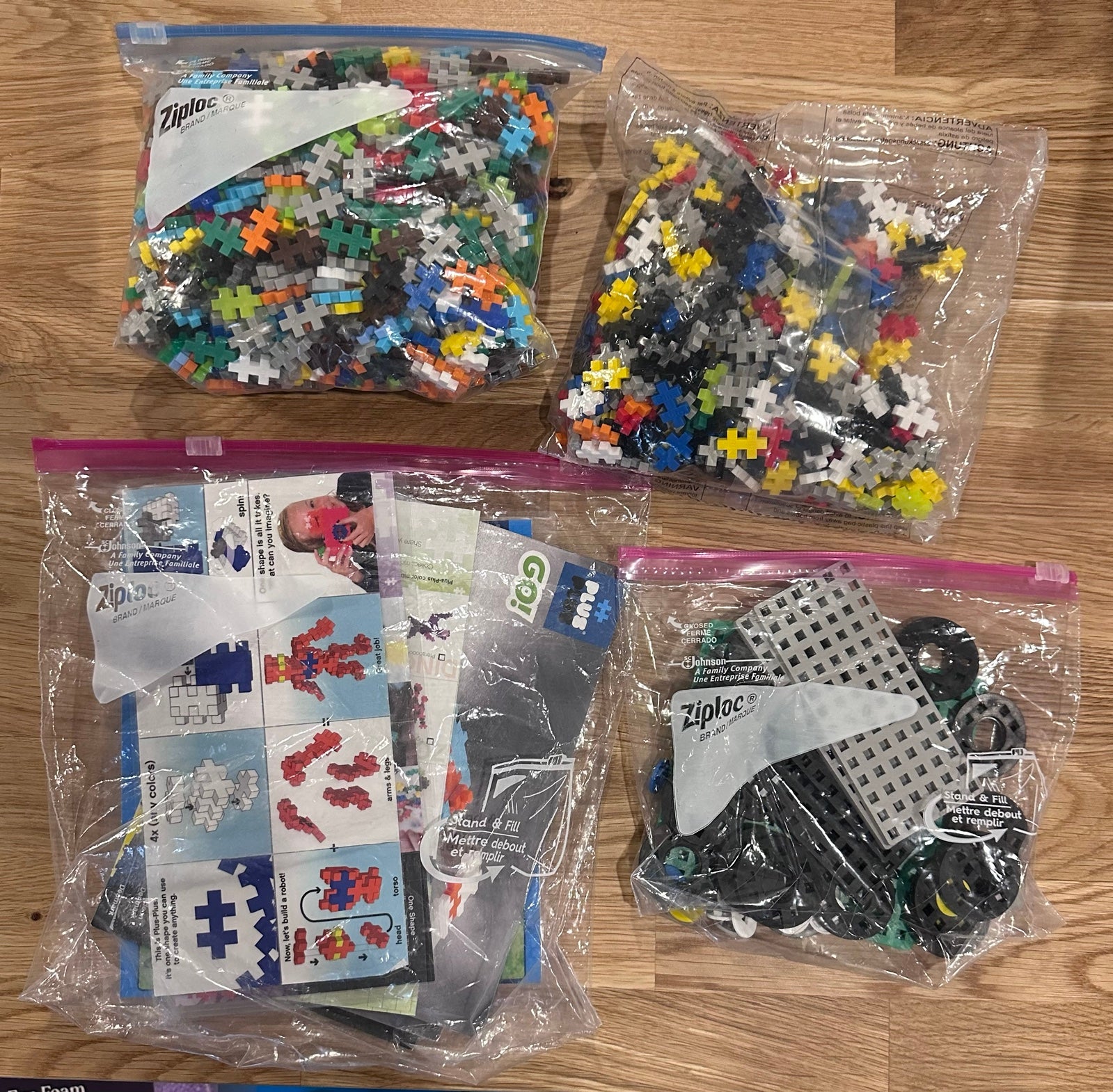 Plus Plus MEGA Bundle - GO! Street Racing Super Set Animals Tubes 1,000s