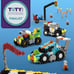 Plus Plus MEGA Bundle - GO! Street Racing Super Set Animals Tubes 1,000s