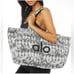 BTS Jin Brand Ambassador | ALO Yoga Gray Tie-Dye Canvas Tote Bag. Official. Grey