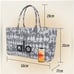 BTS Jin Brand Ambassador | ALO Yoga Gray Tie-Dye Canvas Tote Bag. Official. Grey