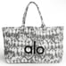 BTS Jin Brand Ambassador | ALO Yoga Gray Tie-Dye Canvas Tote Bag. Official. Grey