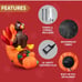 5 Ft Turkey Thanksgiving Inflatable