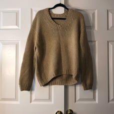 Christian Dior monsieur cream sweater