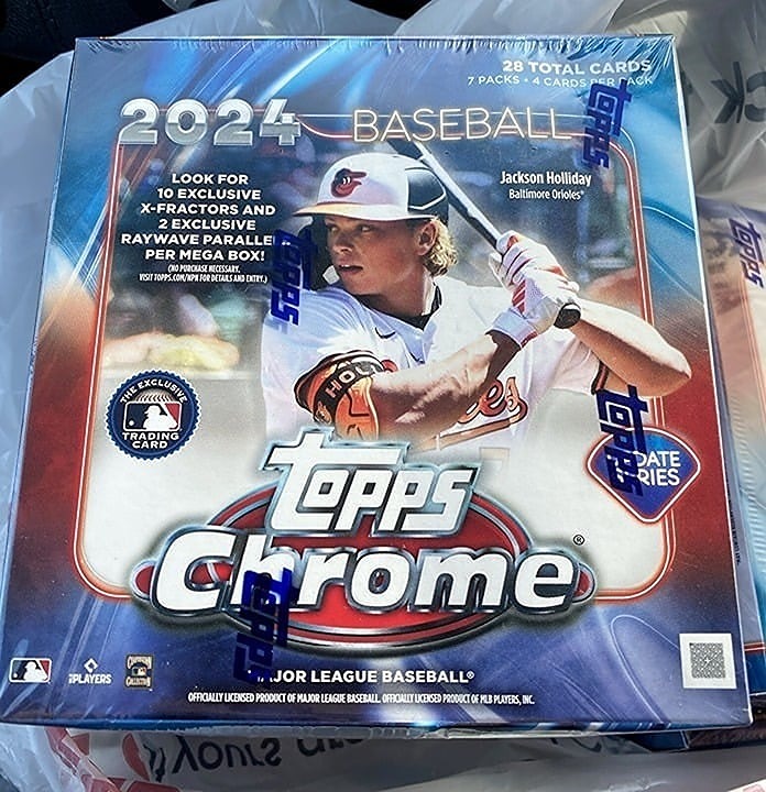 2024 Topps Chrome Update Mega Box2024 Topps Chrome Update Mega Box2024 MLB Topps