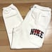 Nike Sweatsuit Set, Sweatpants, Top and Bottom, White, New, Size M