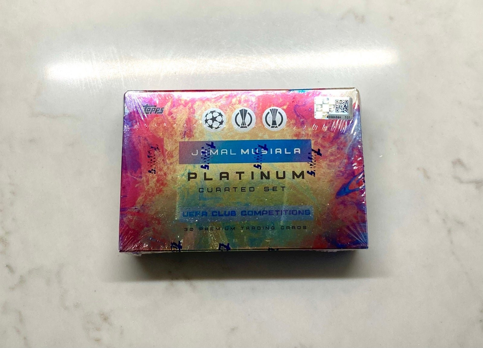 Jamal Musiala - Platinum Curated Set - Topps UK Soccer Box Sealed