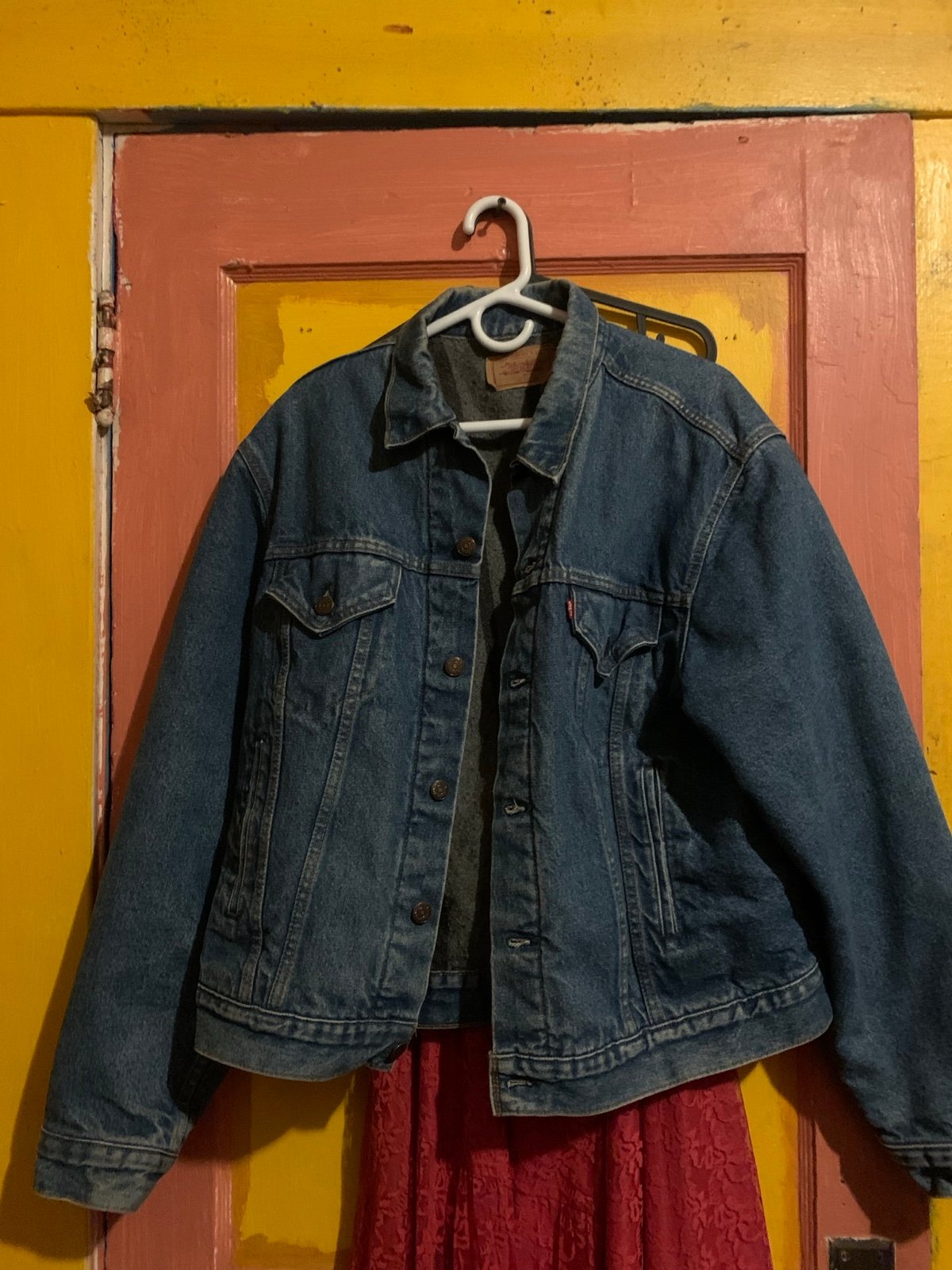 Vintage Flannel Lined Levi’s Denim Jacket
