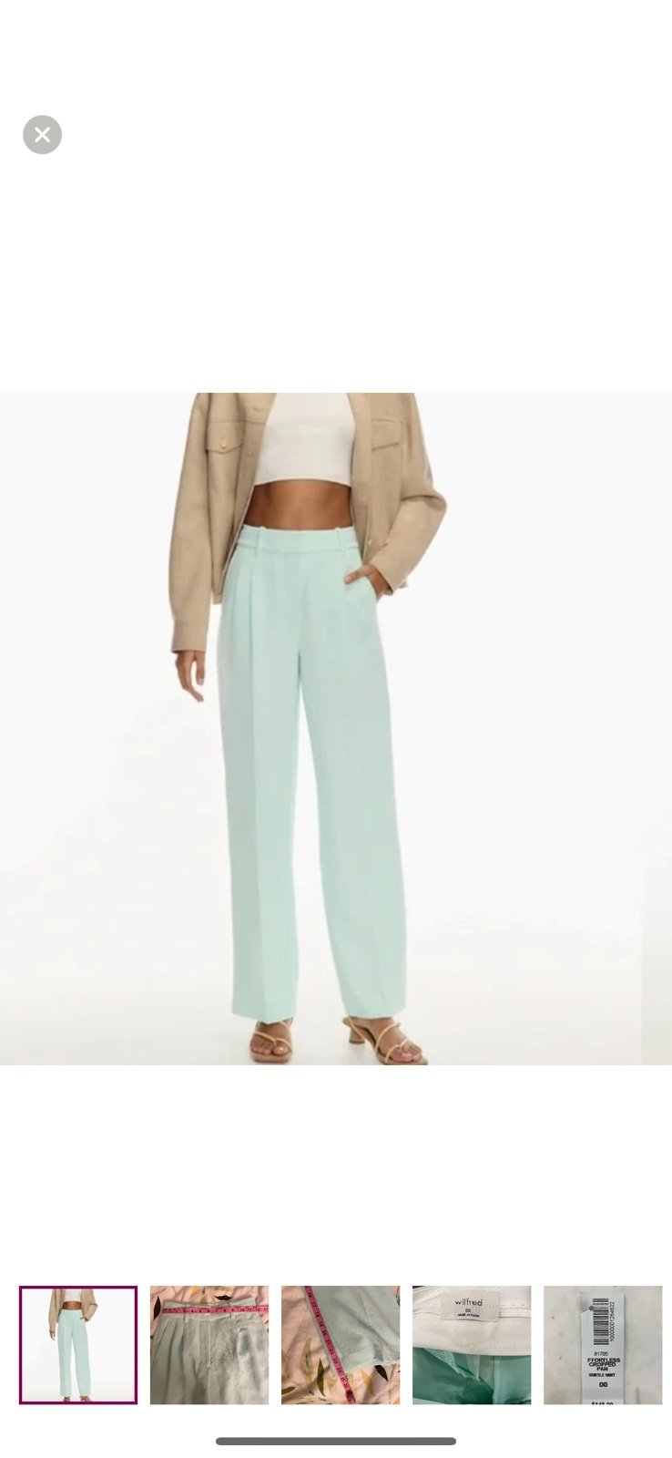 Aritzia Wilfred Effortless Pants