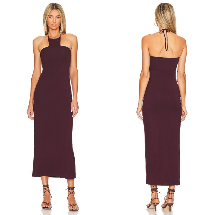 House of Harlow 1960 xREVOLVE Khoury Maxi Dress - Burgundy