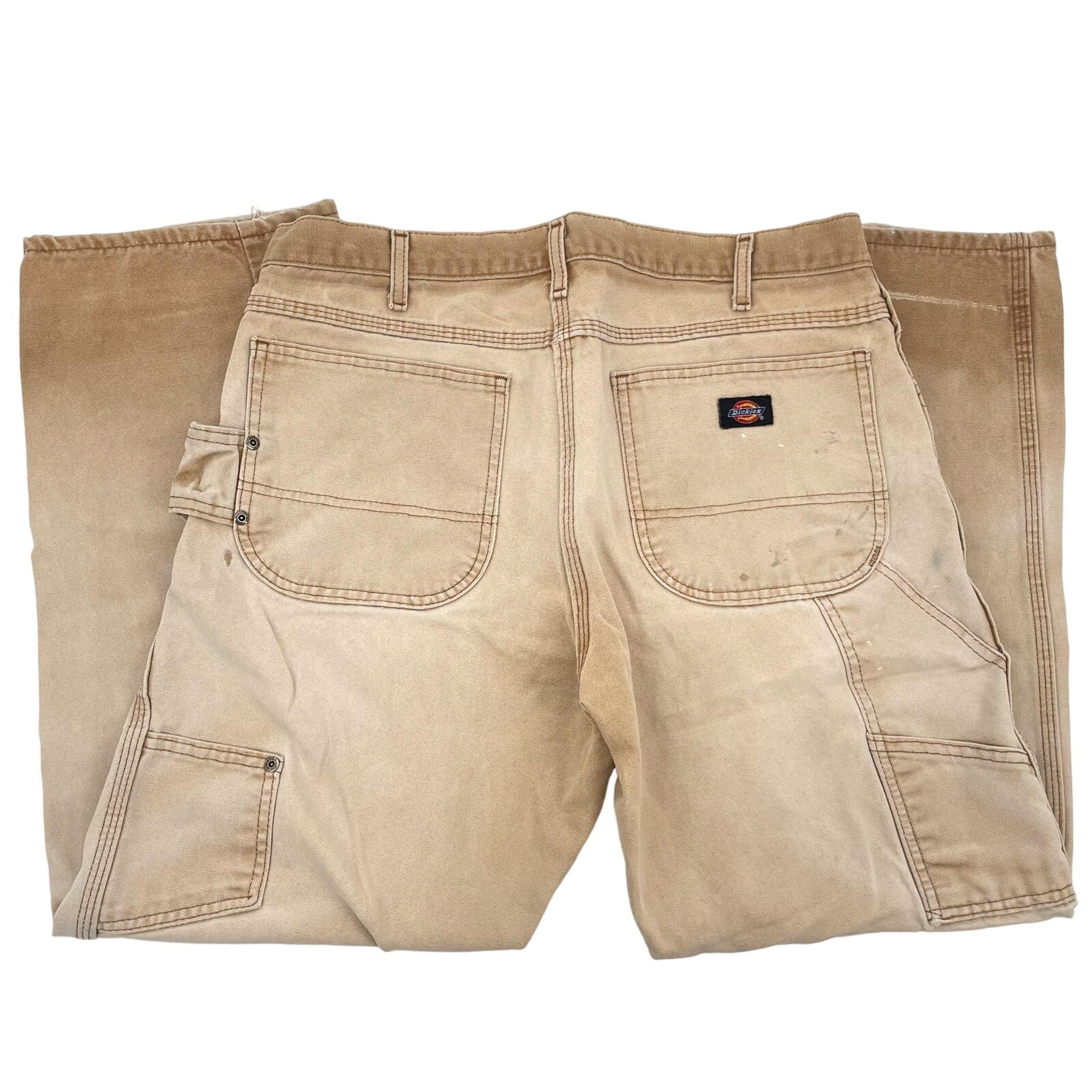 Vintage y2k men's distressed Dickies carpenter utility painters faded work pants