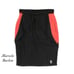 Marcelo Burlon County of Milan Black Red Colorblock Pencil Skirt NWT Size S