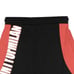 Marcelo Burlon County of Milan Black Red Colorblock Pencil Skirt NWT Size S