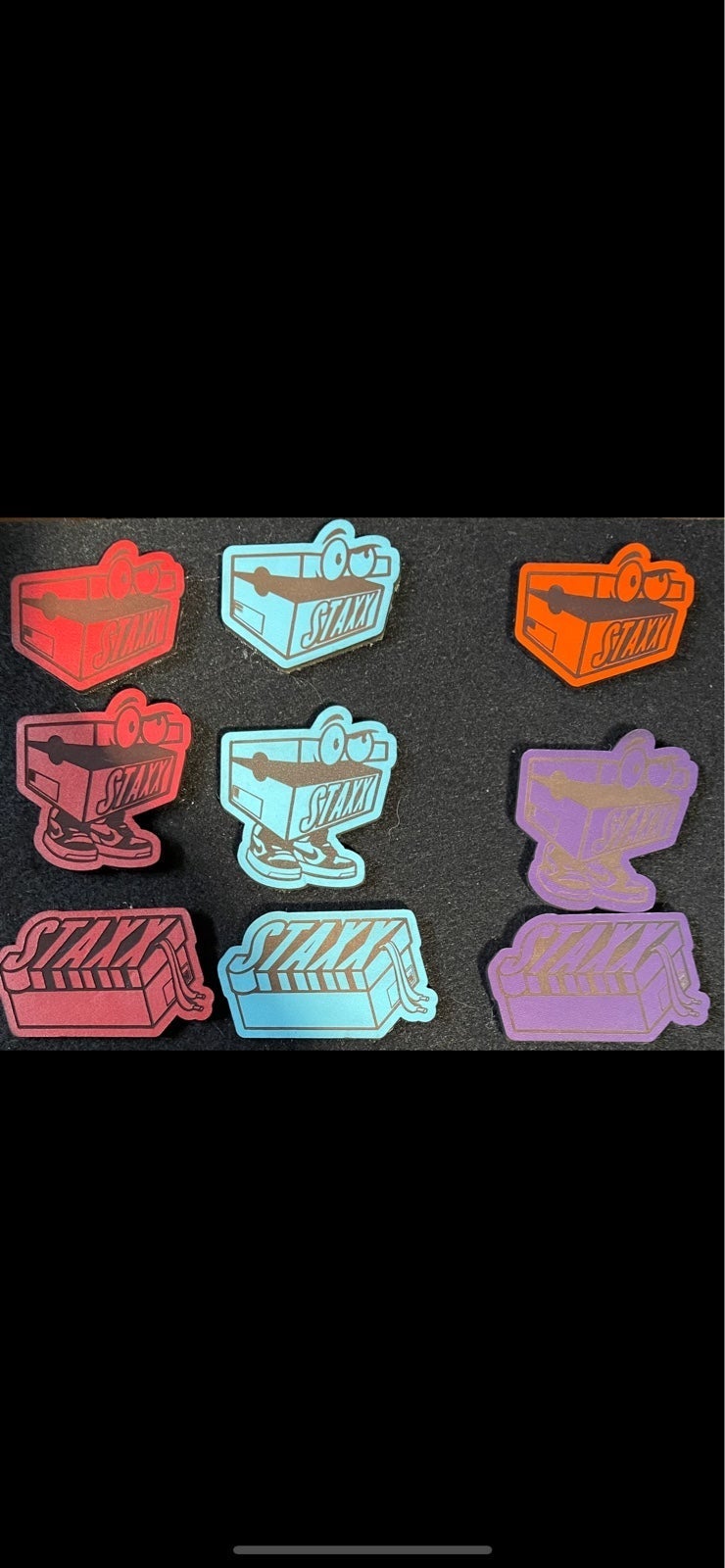Leather Staxx morale patches ranger eyes