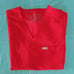 figs scrubs Small red set
