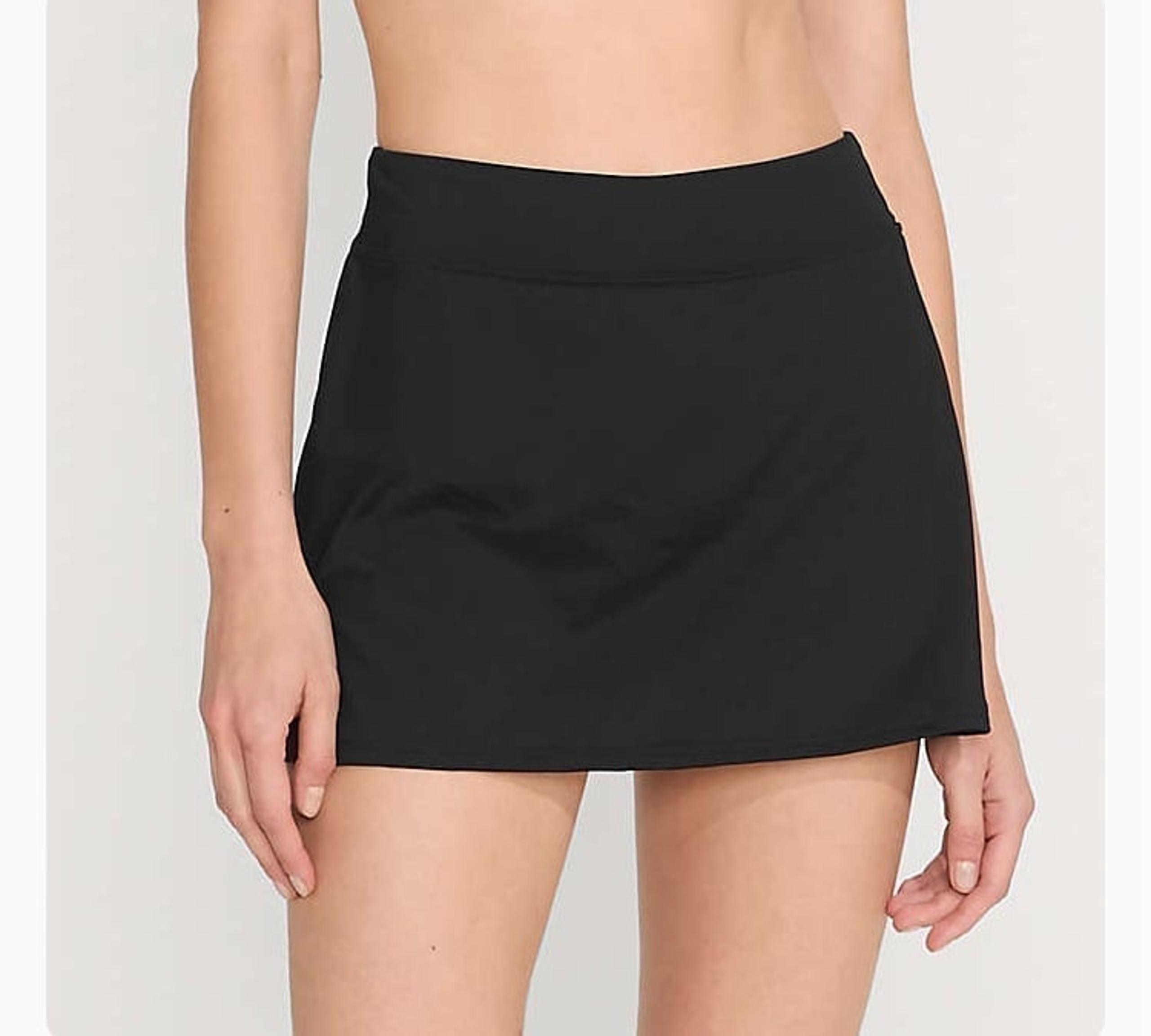 NWT Land’s End Women’s sz 4 Chlorine Resistant Mini Swim Skirt Swim Bottoms
