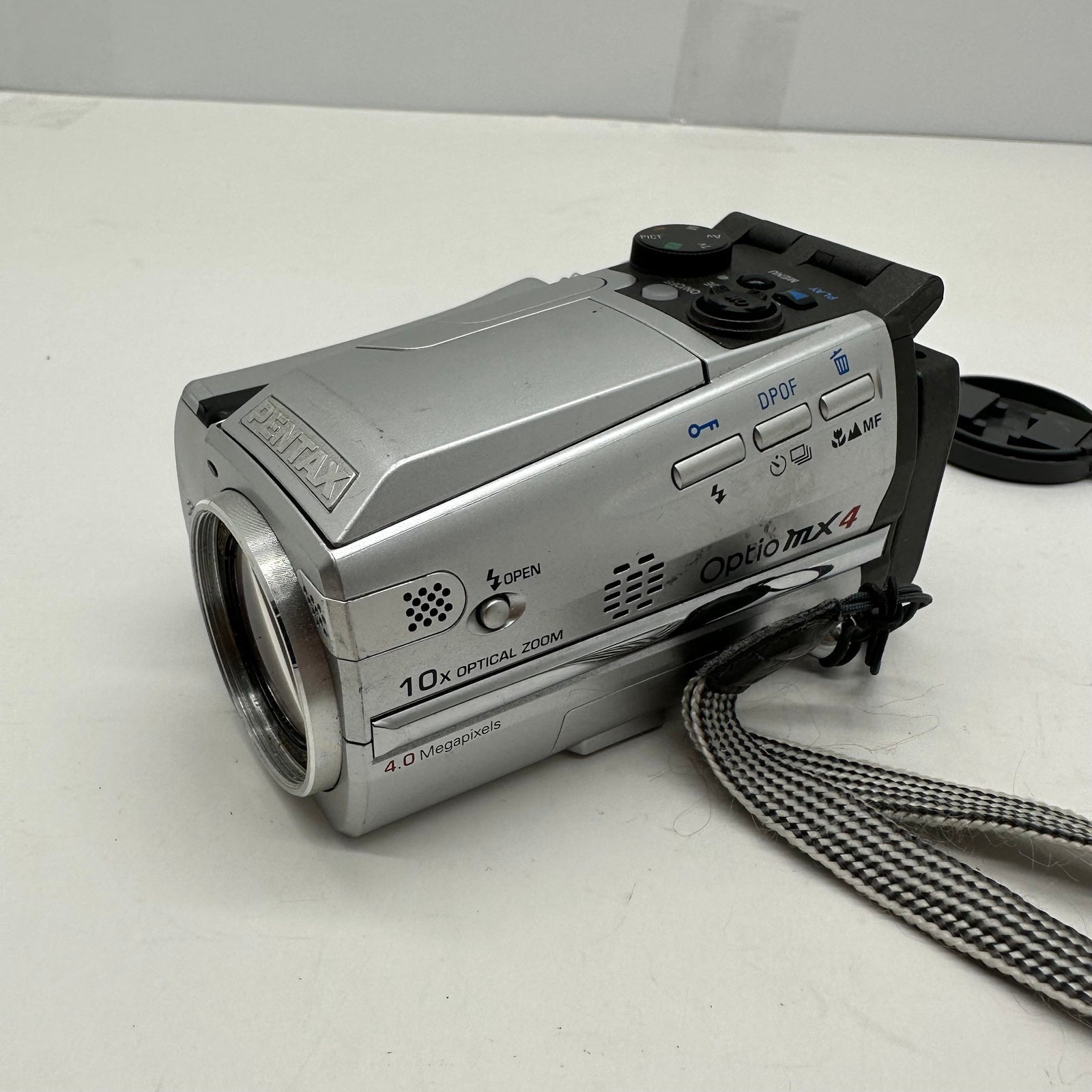 Pentax Optio MX4 4.0MP Digital Camera Only No Charger/Battery