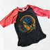 VTG 70's Fantasy Jimi Hendrix Eyeball Graphic Band Tee Raglan