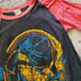 VTG 70's Fantasy Jimi Hendrix Eyeball Graphic Band Tee Raglan