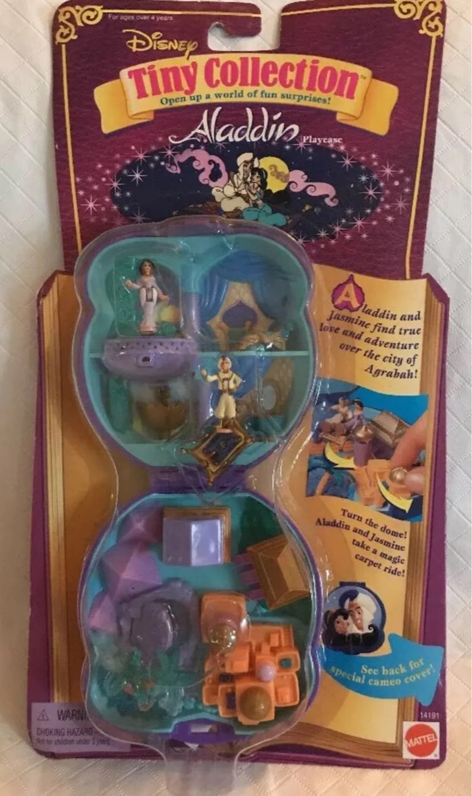 Disney Aladdin Polly Pocket Playset NEW