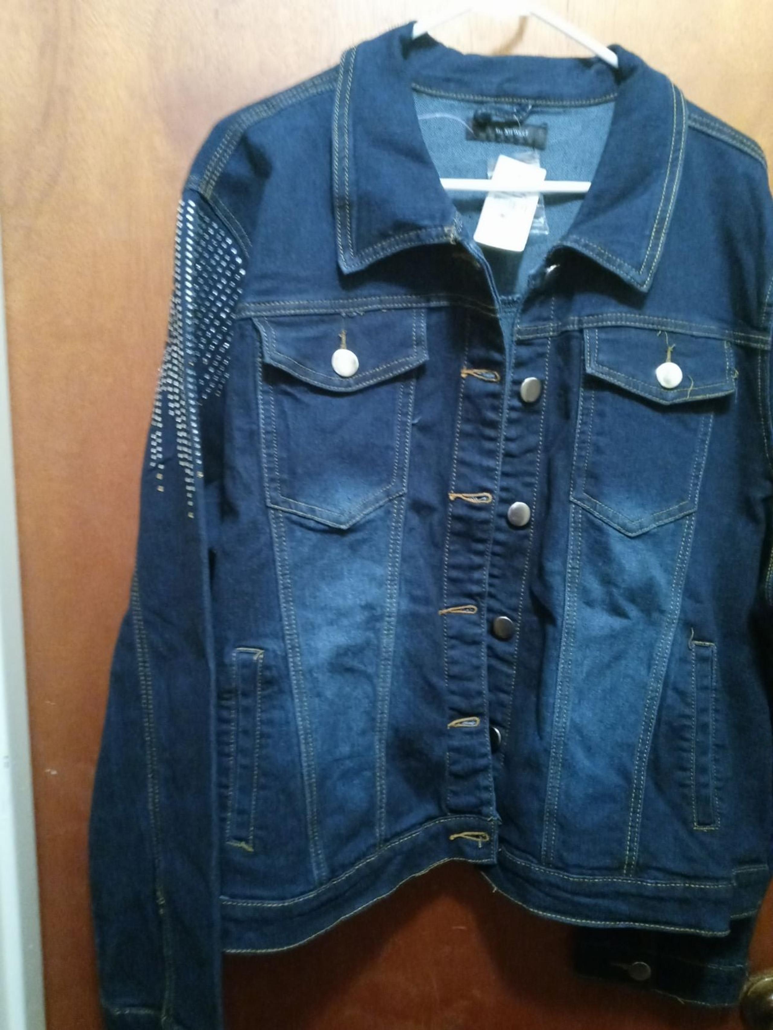 Ashley Stewart jean jacket