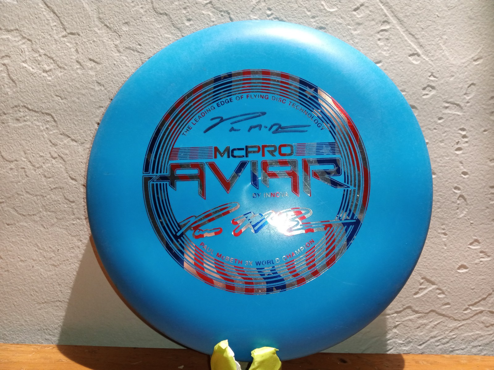 Signed Innova First Run McPro Aviar 3x World Champion Paul McBeth 1l