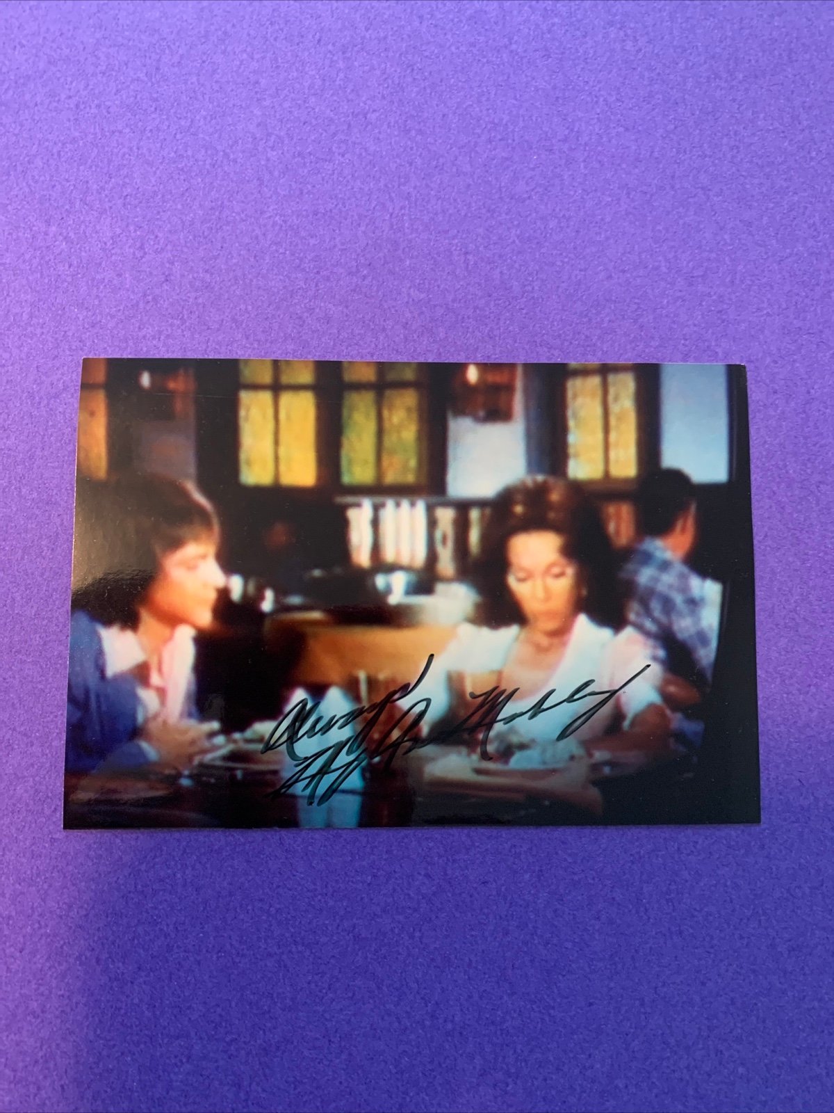 Mary Ann Mobley Hand Signed Partridge Family Episode Photo Rare