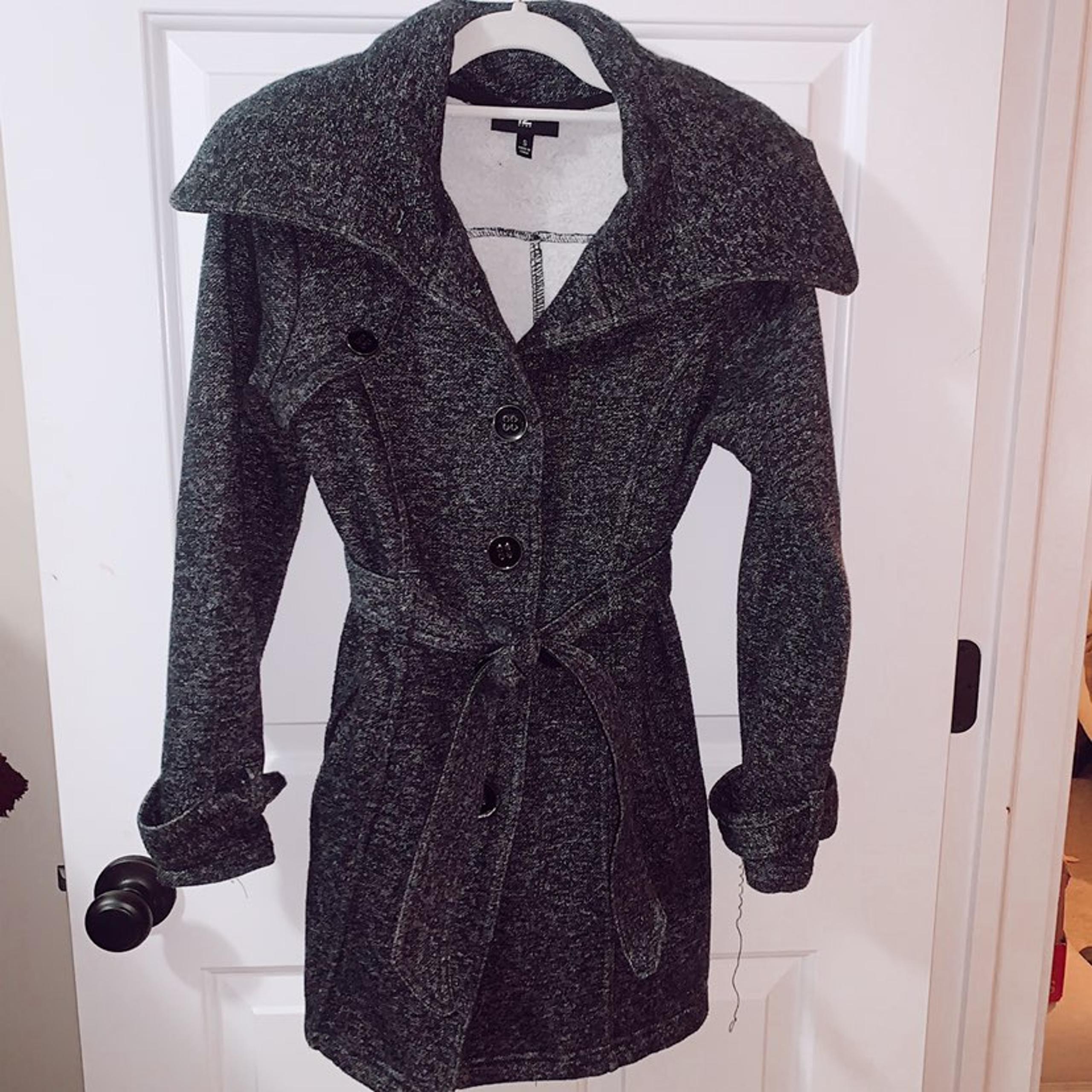 heathered pea coat