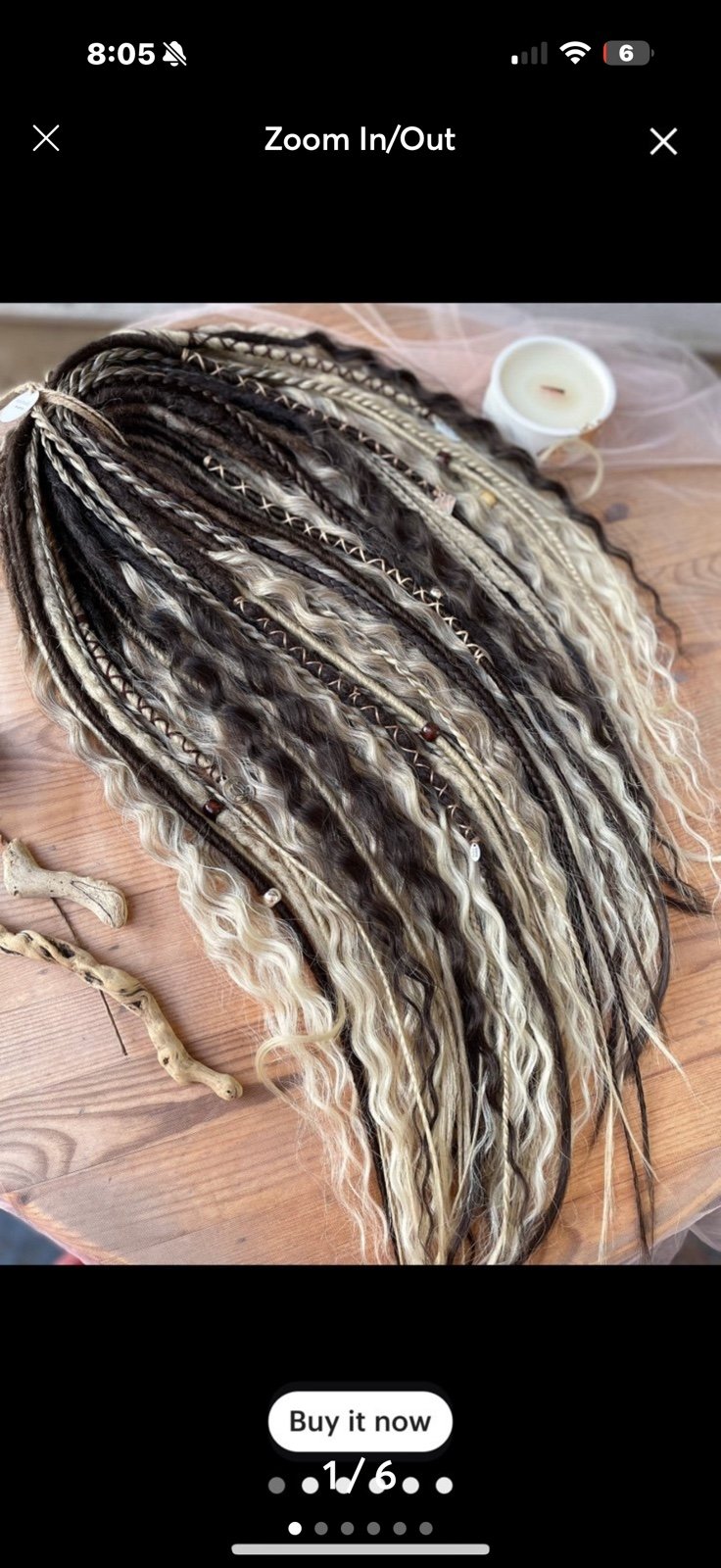 Temporary locs