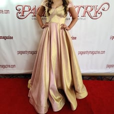 Johnathan Kayne Rose Gold ballgown NWT Size 6