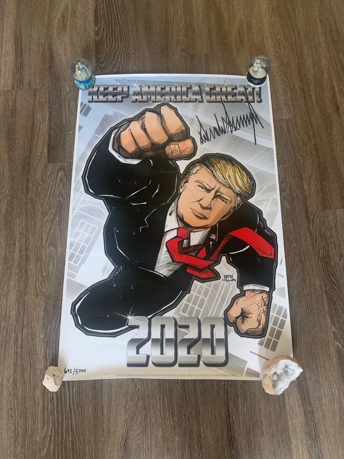 Trump Limited Edition Signed/Numbered Poster