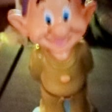 Dopey garden statue
