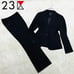 Excellent Condition, Rare Size: 23区 Onward Kashiyama Pantsuit, 1 Button, Washable