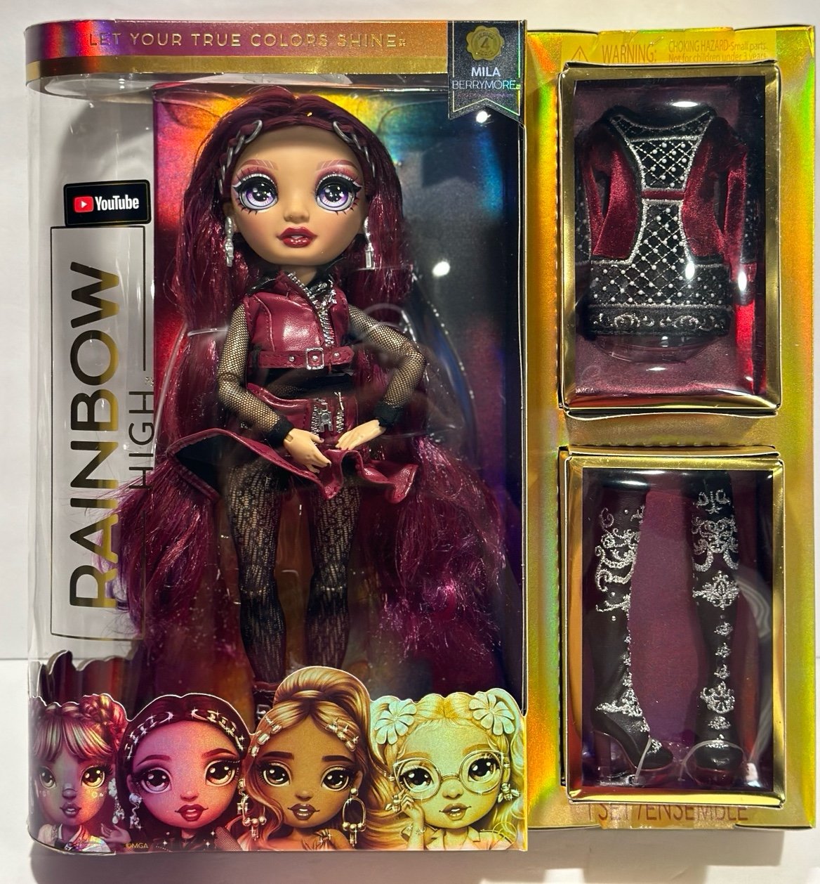 Rainbow High Fashion Doll - Mila Berrymore