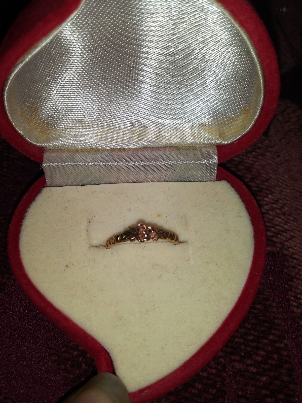 Gold Rose Ring