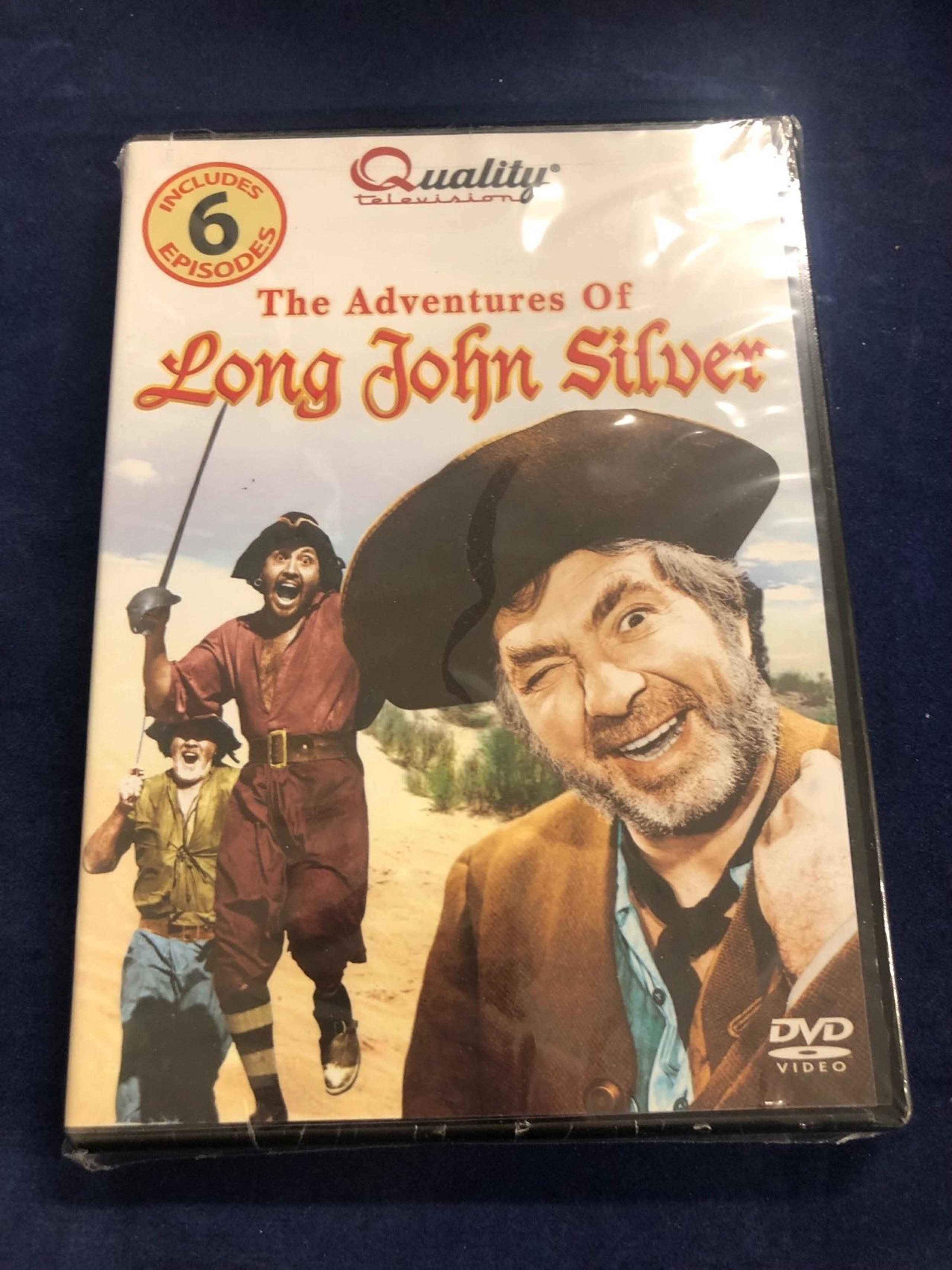 The adventures of Long John Silver DVD new sealed