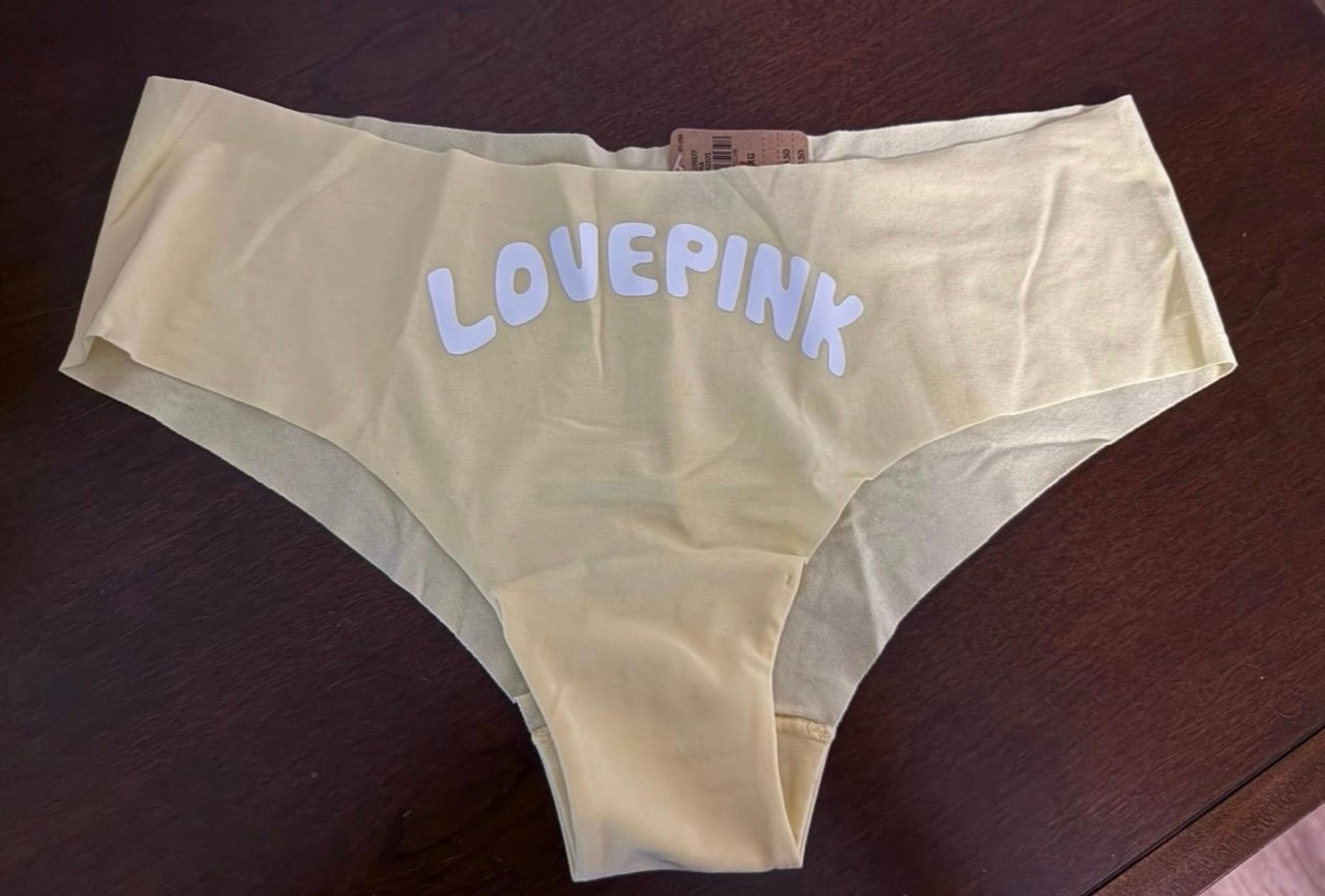 PINK NWT Cheekster Panties Size XL