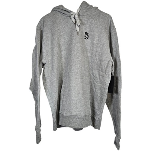 Spiritual Gangster SG Monogram Classic Hoodie Heather Gray L NWT