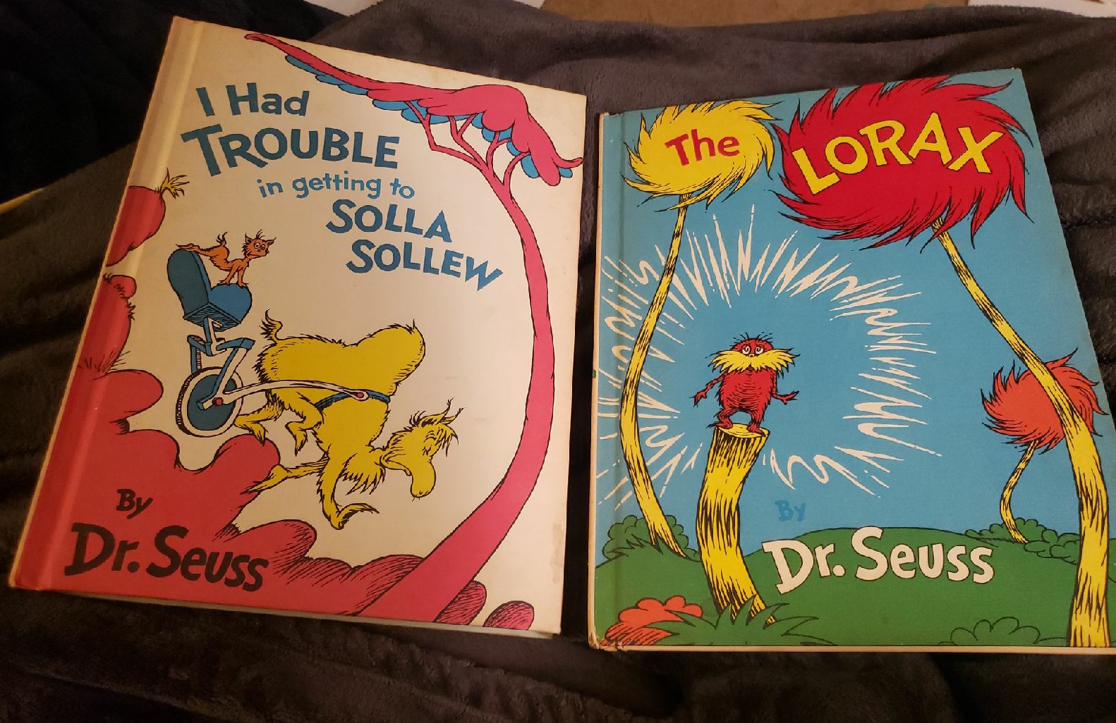 Dr Seuss Books The Lorax & Solla Sollew