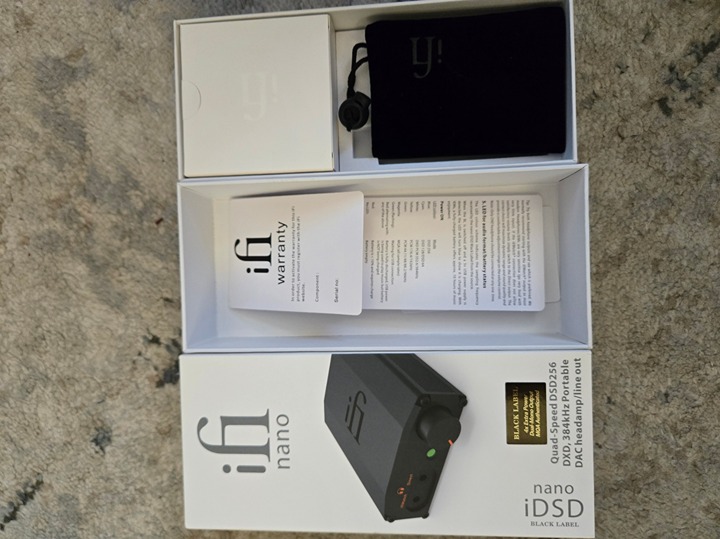 iFi Nano iDSD Black Label - Portable DAC