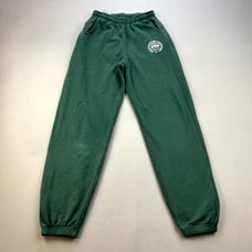 Sporty & Rich Prince Sweatpants Womens XS Green Track Trousers Tennis Sportswear