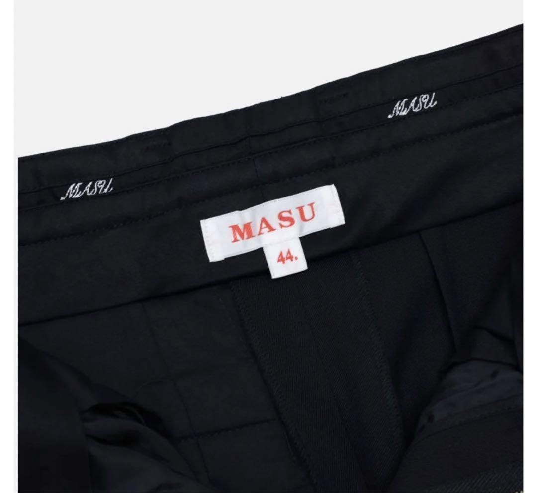 MASU(エムエーエスユー)のVELVET WIDE TROUSERS BLACKの通販