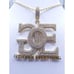 14K Yellow Finish God Over Everything